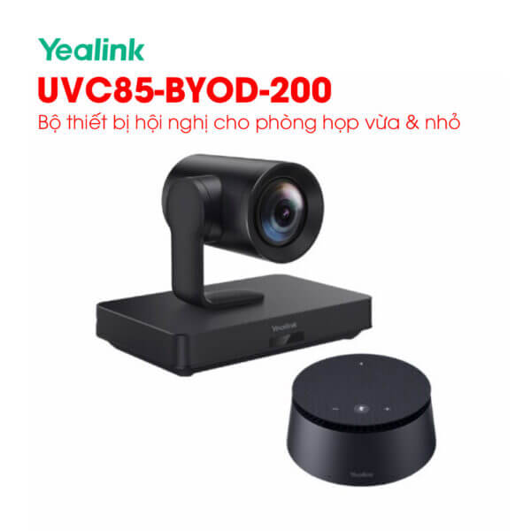 Bộ hội nghị truyền hình Yealink UVC85-BYOD-200