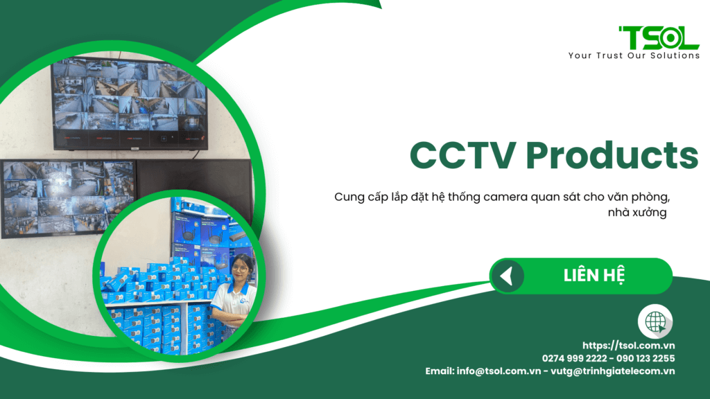 Lắp đặt camera quan sát cho nhà xưởng