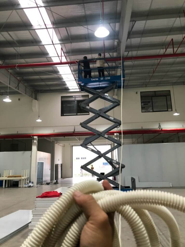 lắp đặt camera nhà máy